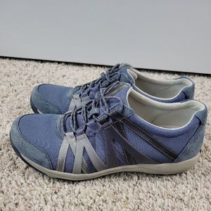 Dansko Henriette Blue Suede Sneakers Womens 40 Style 4852757575